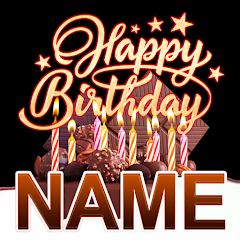 Happy Birthday GIFs with Name Maker Mod