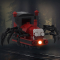 Spider Train Monsters Survival Mod