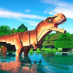 Dinosaur mods for Minecraft PE Mod Apk [Remove ads][Mod speed]