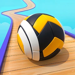 Sky Ramp Ball Run Icon