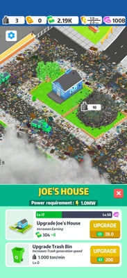 Trash Tycoon Idle business мод