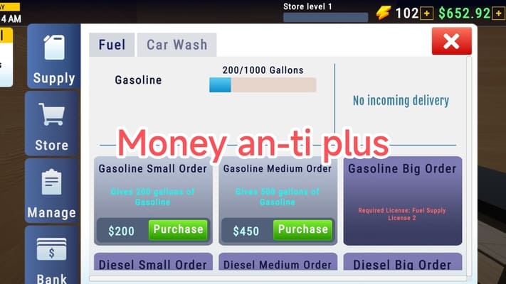 City Gas Station Simulator 3D Mod
