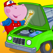 Hippo Car Service Station Mod Apk