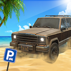 Beach Car Parking Games Mod Apk