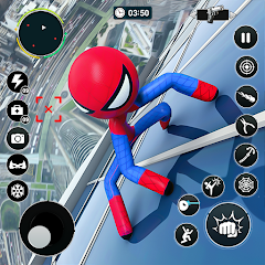 Rope Fight Spider Adventure Mod Apk