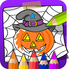 Halloween Coloring Book Mod Apk