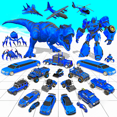 Dino Transform Robot Games Mod Apk