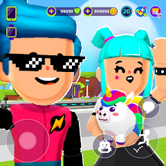 PK XD: Fun friends games Mod apk Remove ads Unlimited money