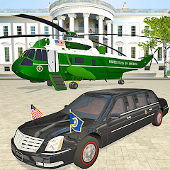 US President Heli Limo Driver Mod