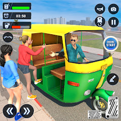 Tuk Tuk Auto Driving Games 3D Mod