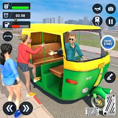 Tuk Tuk Auto Driving Games 3D Mod Apk [Unlimited money]