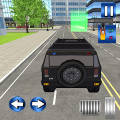 city police car game icon