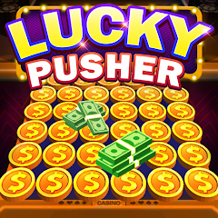 Lucky Cash Pusher Coin Games Mod Apk