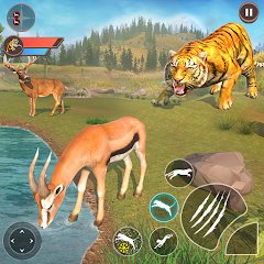 Tiger Simulator - Tiger Games Mod Apk