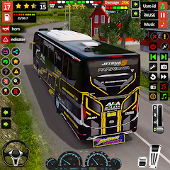 Coach Tourist Bus City Driving Mod Apk