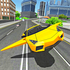 Flying Car Crash Simulator Mod Apk