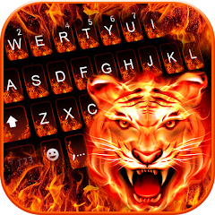 Cruel Tiger 3D Keyboard Theme Mod