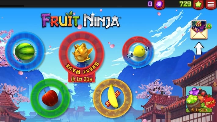 Fruit Ninja® мод