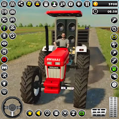 Tractor Driving Farming Games Mod