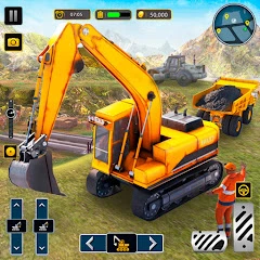 حفارة لعبة محاكاة شاحنة JCB 3D Mod Apk [إزالة الإعلانات][سرعة Mod]