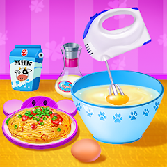 Cooking Pasta In Kitchen Mod Apk