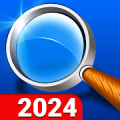 Magnifying Glass + Flashlight icon