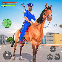 US Police Horse Crime Shooting Mod Apk