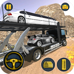 Car Transporter Trailer Truck Mod Apk