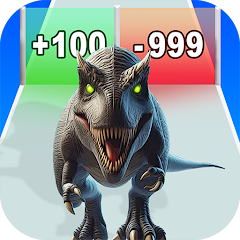 Dinosaur Battle: Merge & Fight Mod Apk