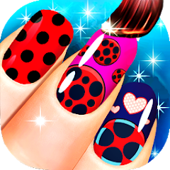 Fashion Ladybug Nail Salon Mod