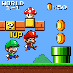 Super Mano Bros - Jungle World Mod Apk