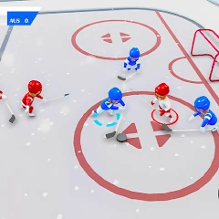 Ice Hockey Games 3D Ice Rage Mod Apk [Remove ads][Mod speed]