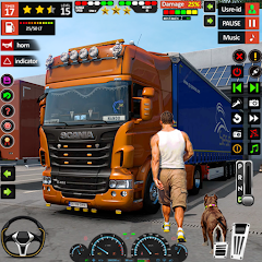 Cargo Delivery Truck Offroad Mod Apk