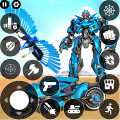 Flying Police Robot Hero Games APK