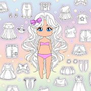 Chibi Doll Dress up & Coloring Mod Apk