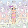 Chibi Doll Dress up & Coloring Mod