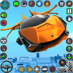 Flying Taxi Robot Transform 3D Mod Apk