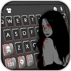 Creepy Bloody Woman Keyboard T Mod Apk