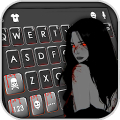 Creepy Bloody Woman Keyboard T Mod