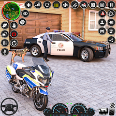 US Police Car Driving Cop Game Mod