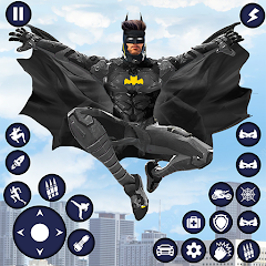 Flying Bat Robot Car Transform Mod Apk