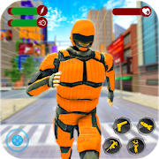 Super Speed Robot Hero - Robot Captain Hero Game Mod