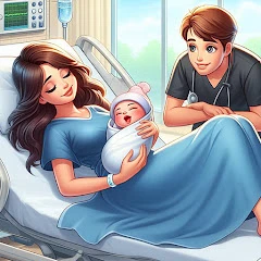 محاكاة الأم: أمي الحامل Mod Apk 2.6 [ازالة الاعلانات][Mod speed]
