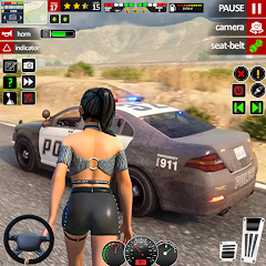 US Car Driving: Police Game Mod Apk