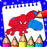 Super Hero Coloring book Game Mod apk скачать последнюю версию бесплатно