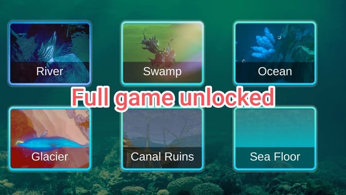Feed and Fish Survivors MOD APK Review And Video Guide for Android Banner