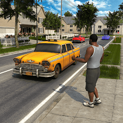 Real Taxi Driving: Taxi Games Mod Apk