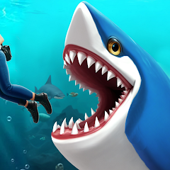 Angry Shark Sim - Shark Game Mod Apk