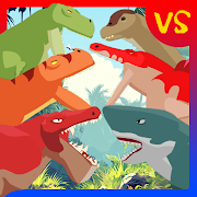 T-Rex Fights Dinosaurs Mod Apk