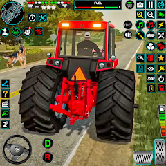 Indian Tractor Game Farming 3D Mod